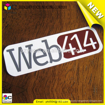 China supplier car body sticker printing and pet sticker printing